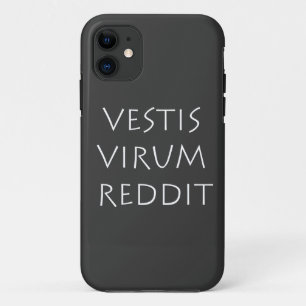 Vestis virum reddit iPhone 11 hoesje