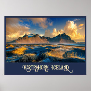 Vestrahorngebergte, IJsland Poster