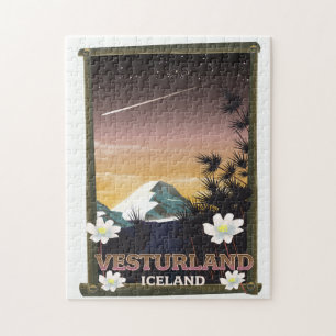 Vesturland IJsland reisposter Legpuzzel