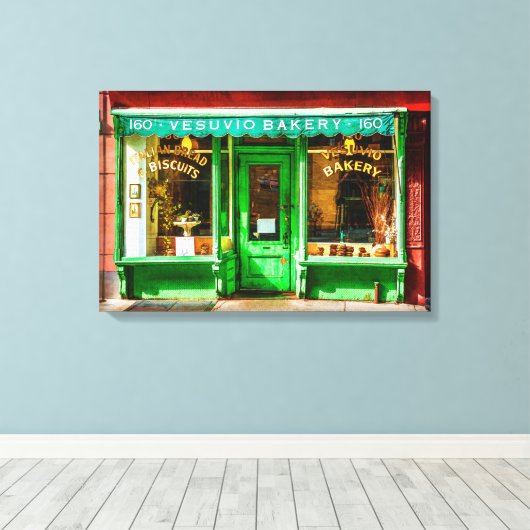 Vesuvio Bakkerij Verpakt Canvas (Insitu (Houten vloer))
