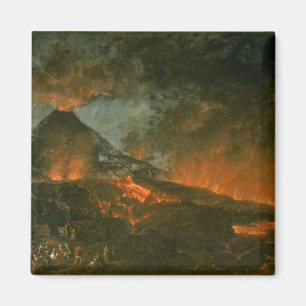 Vesuvius Erupting Magneet