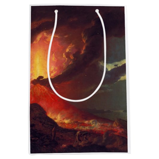 Vesuvius-vulkaanuitbarsting Medium Cadeauzakje (Voorkant)