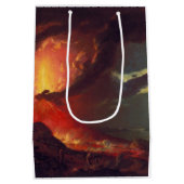 Vesuvius-vulkaanuitbarsting Medium Cadeauzakje (Achterkant)