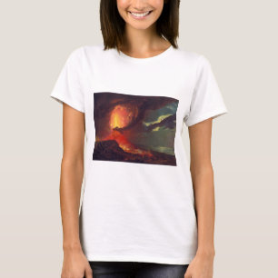 Vesuvius-vulkaanuitbarsting T-shirt