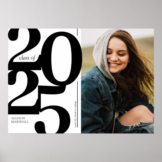 Vet 2025 foto afstuderen partij poster (Voorkant)