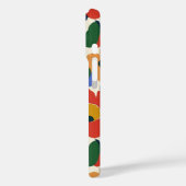 Vet Abstract bloemmotief Case-Mate iPhone Case (Achterkant / Links)