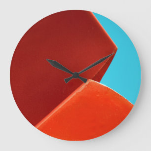 vet abstract grote klok