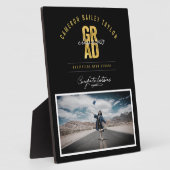 Vet AFSTUDEERDER Klasse van 2025 Foto Graduation P Fotoplaat (Zijkant)