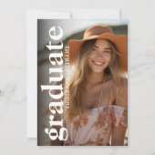 Vet Afstuderen Foto - typografie - Afstudeerder Pa Kaart (Voorkant)