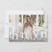 Vet Afstuderen Klasse Jaar Bedankkaart (Voorkant)