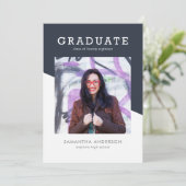 Vet Afstuderen Uitnodiging (Staand voorkant)