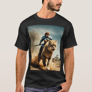 Vet Amerikaans traditioneel Tattoo T-shirt