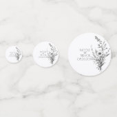 Vet B&W Wildflower Confetti (Voorkanten)