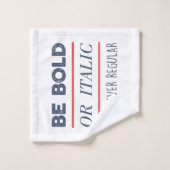 Vet Bad Handdoek (Wasdoekje)