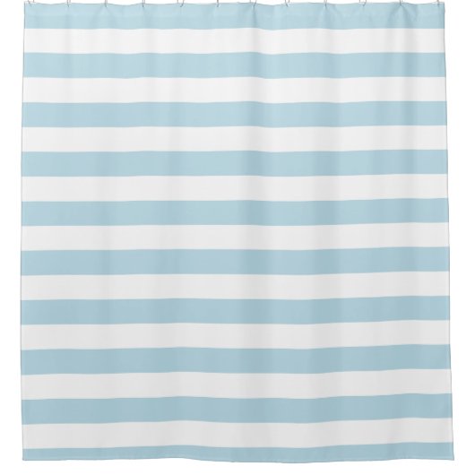 Vet band aqua Shower Curtain Douchegordijn (Voorkant)