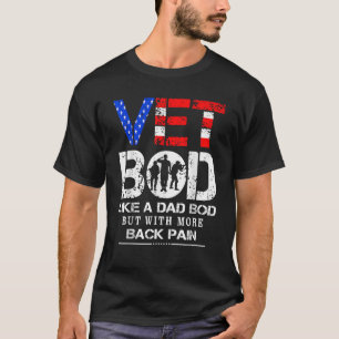 Vet Bod als pa Bod, maar met meer rugpijn T-shirt
