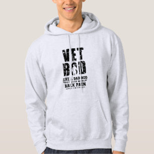 Vet Bod als pap, maar met meer rugpijn Hoodie