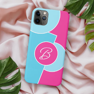 Vet Bright Fun Chic Abstract Circles Art Pattern iPhone 11 Pro Max Hoesje