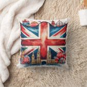 Vet Brits Union Jack Design Kussen (Deken)