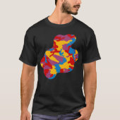 Vet Camopatroonschilderij v3 T-shirt (Voorkant)