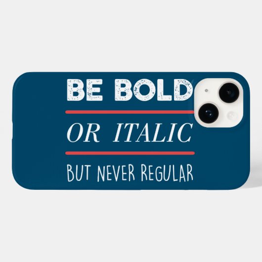 Vet Case-Mate iPhone Case (Achterkant (horizontaal))