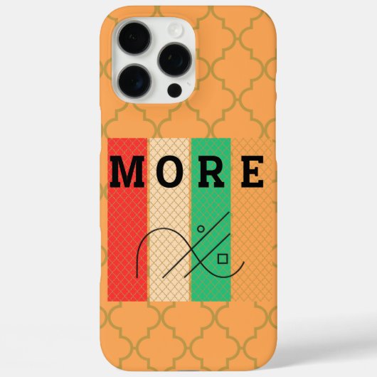 Vet contrast en geometrie Case-Mate iPhone case (Achterkant)