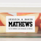 Vet Creative Black & White waterbestendig Labels (Aangebracht)