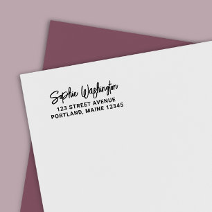 Vet de Naam van het Manuscript van de Borstel het  Zelfinktende Stempel