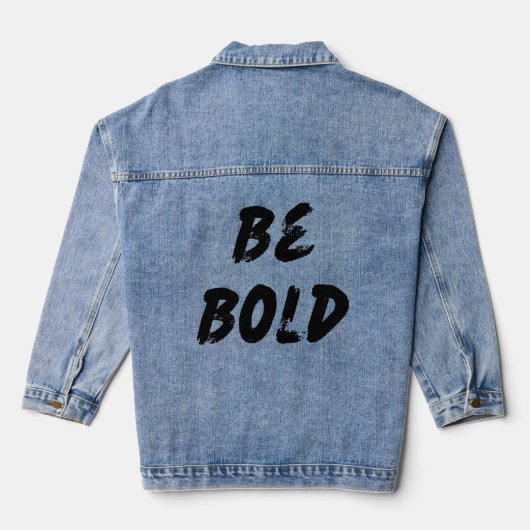 Vet Denim Jacket (Achterkant)