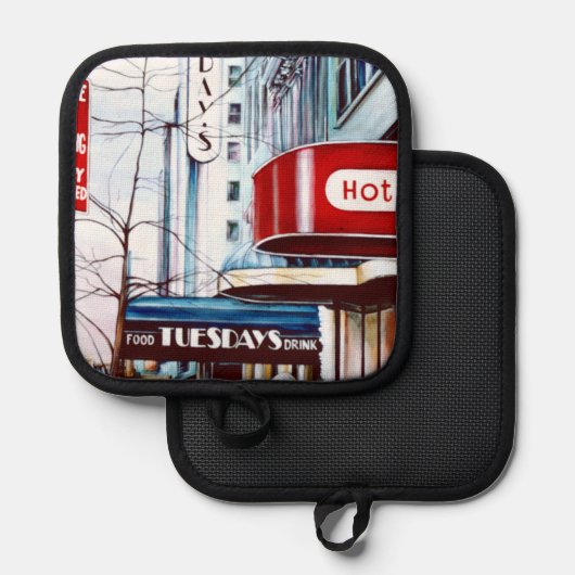 Vet Dinsdag Eve Pannenlap (Voorkant / Achterkant)