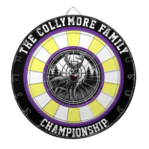 Vet Doel op Deer Design Dartbord