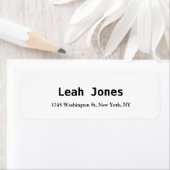 Vet Duidelijk Elegant Professioneel Creatief Moder Etiket (Insitu)