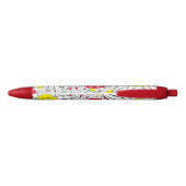 Vet Edelweiss-patroon Monogram Pen (Achterkant)