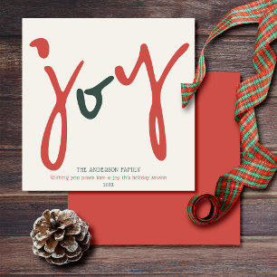 Vet Eenvoudige Joy Rood Groene Kaart