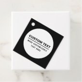 Vet Eenvoudige  Tekst Sjabloon Bedankjes Labels (In situ)