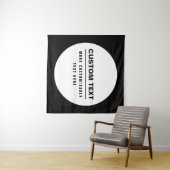 Vet Eenvoudige Tekst Sjabloon Wandkleed (In Situ (horizontaal))