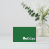 Vet en helder ontwerp van algemene ontwerper visitekaartje (Staand voorkant)