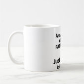 Vet en lelijk koffiemok (Links)