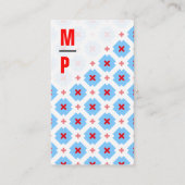 Vet en masculine visitekaartje (Voorkant)