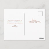 Vet en modern | Briefkaart "Verhuisaankondiging" (Achterkant)