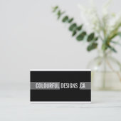 Vet en modern Visitekaartje (Staand voorkant)