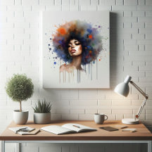 Vet en mooi Afro Art Expression