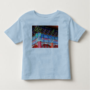 Vet en mooi van een paleis in Seoul op een Kinder Shirts