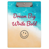 Vet en stijlvol klembord schrijven (Voorkant)