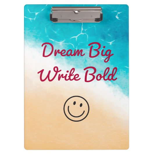 Vet en stijlvol klembord schrijven (Voorkant)