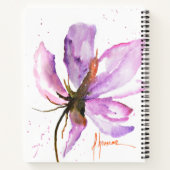 Vet Floral IV Notitieboek (Achterkant)