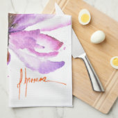 Vet Floral IV Theedoek (Quarter Fold)