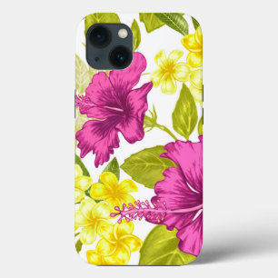 Vet Floral print iPhone 13 Hoesje