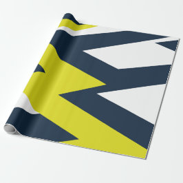 Vet geometrisch Abstract patroon Cadeaupapier