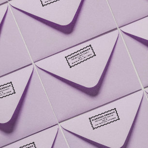 Vet golvend Lijst retouradres Rubberstempel